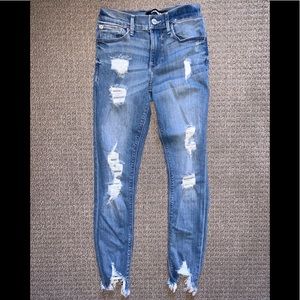 EXPRESS Mid-Rise Jeans